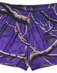 RF-Wear Women's Tree Camo Shorts - Purple