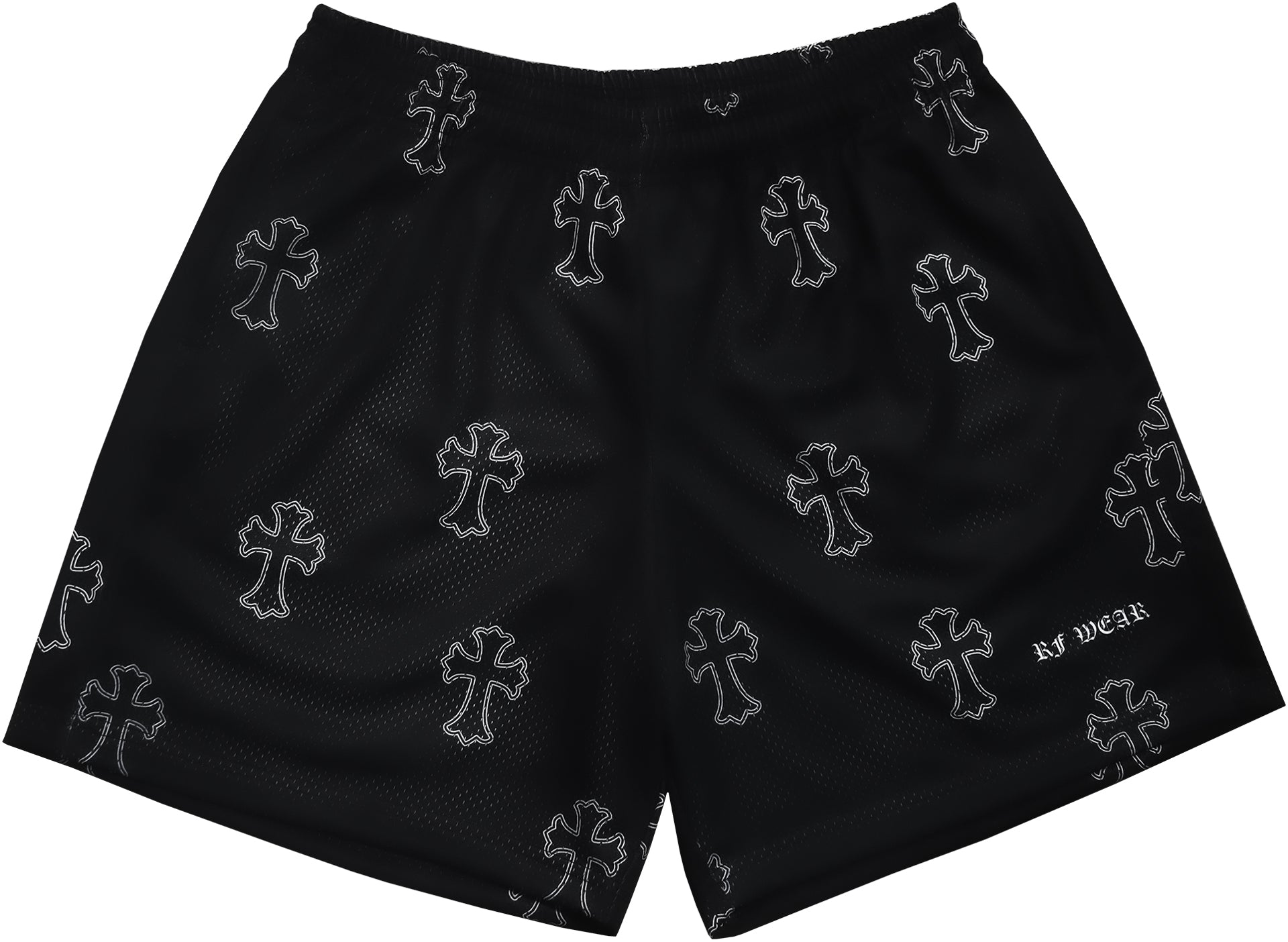 RFwear RF Mesh Cross Shorts - Black