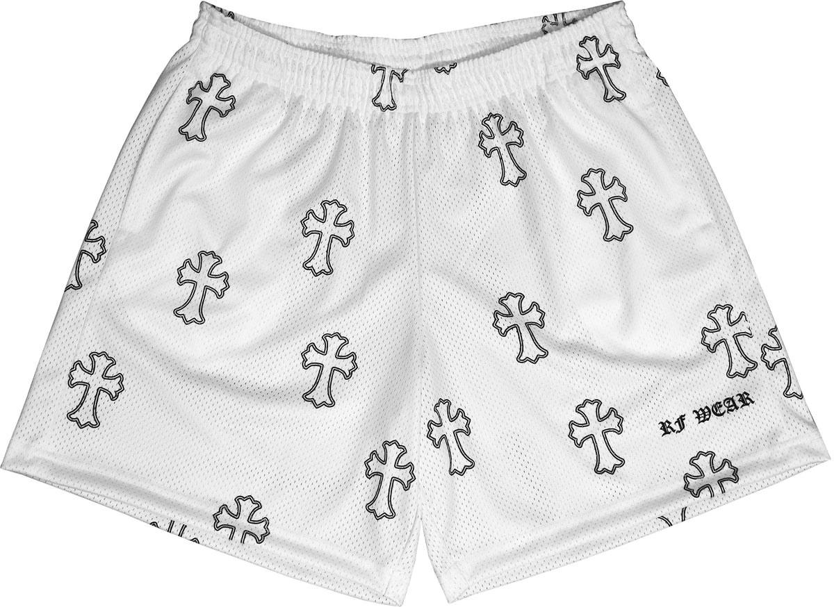 RFwear RF Mesh Cross Shorts - Black