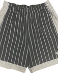 RF Wear Swim Trunks Sporty Stripes - Black/White/Grey - Front