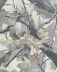 RF Wear Women's Lightweight Crossed-Back Top - Tree Camo - Cream/Grey - Close Up
