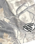 RF Wear Women's Tree Camo Shorts - Cream/Grey
