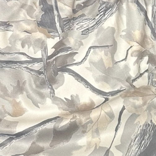 RF Wear Women's Tree Camo Shorts - Cream/Grey