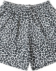 RF Wear Men's Mesh Animal Print Shorts - Cheetah - White