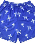 RF Wear Mesh Cross Shorts - Blue