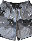 RF Wear Men's Mesh Desert Camo Shorts - Grey