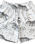 RF Wear Men's Mesh Desert Camo Shorts - White