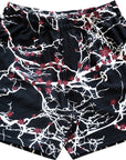 RF Swim Trunks - Blossom (Lined) Black/White