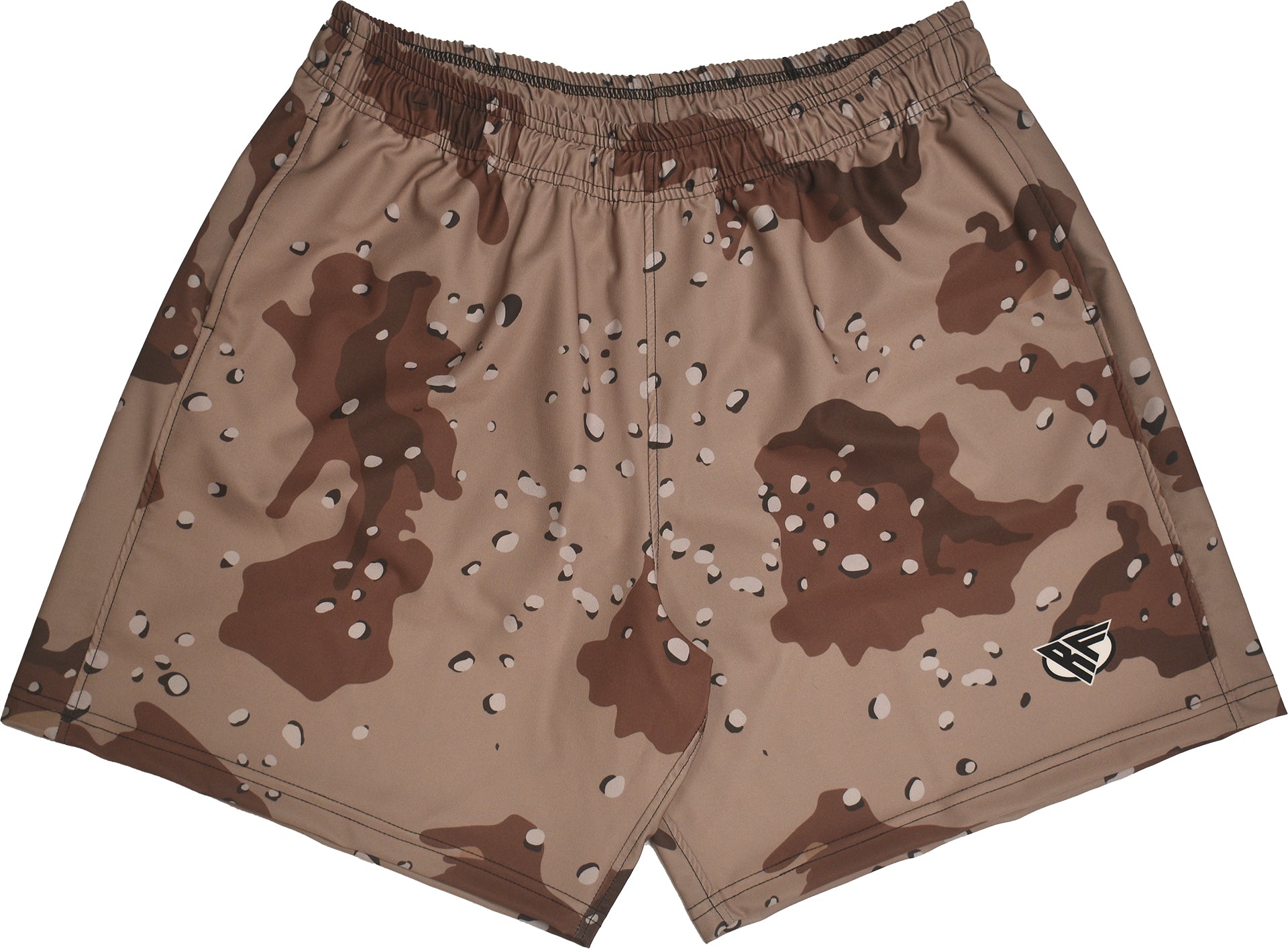 RF Wear Swim Trunks - Desert Camo (Lined) Brown