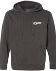 Unisex RF Wear Racing Hoodie - Pepper - Front