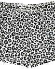 RF Wear Women's Cheetah Shorts - White - Made in USA