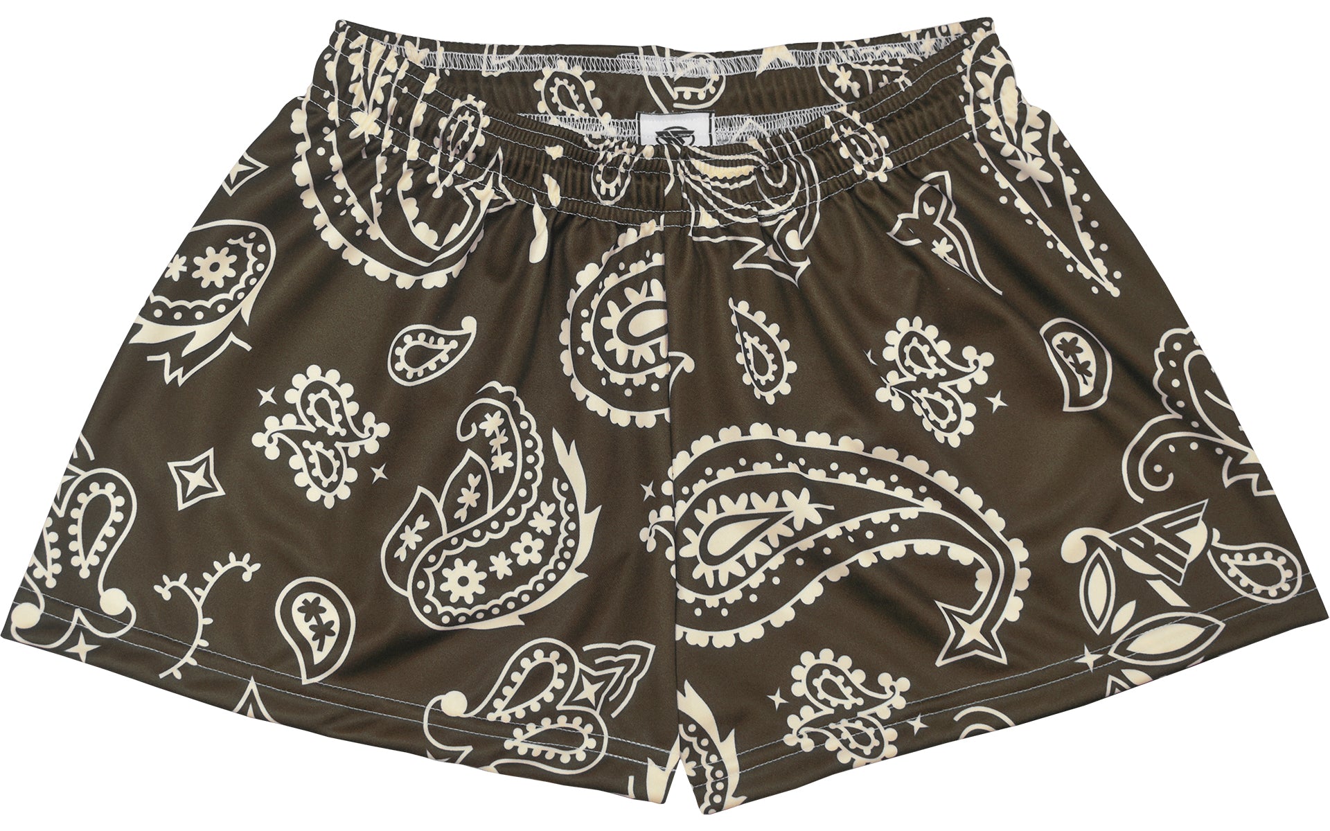 RF Wear Women's Paisley Shorts - Mocha/Cream