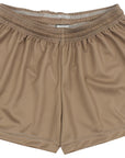RF Wear Women's Solid Color Shorts - Tan