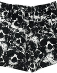 RF-Wear Women's Skull Shorts in Black