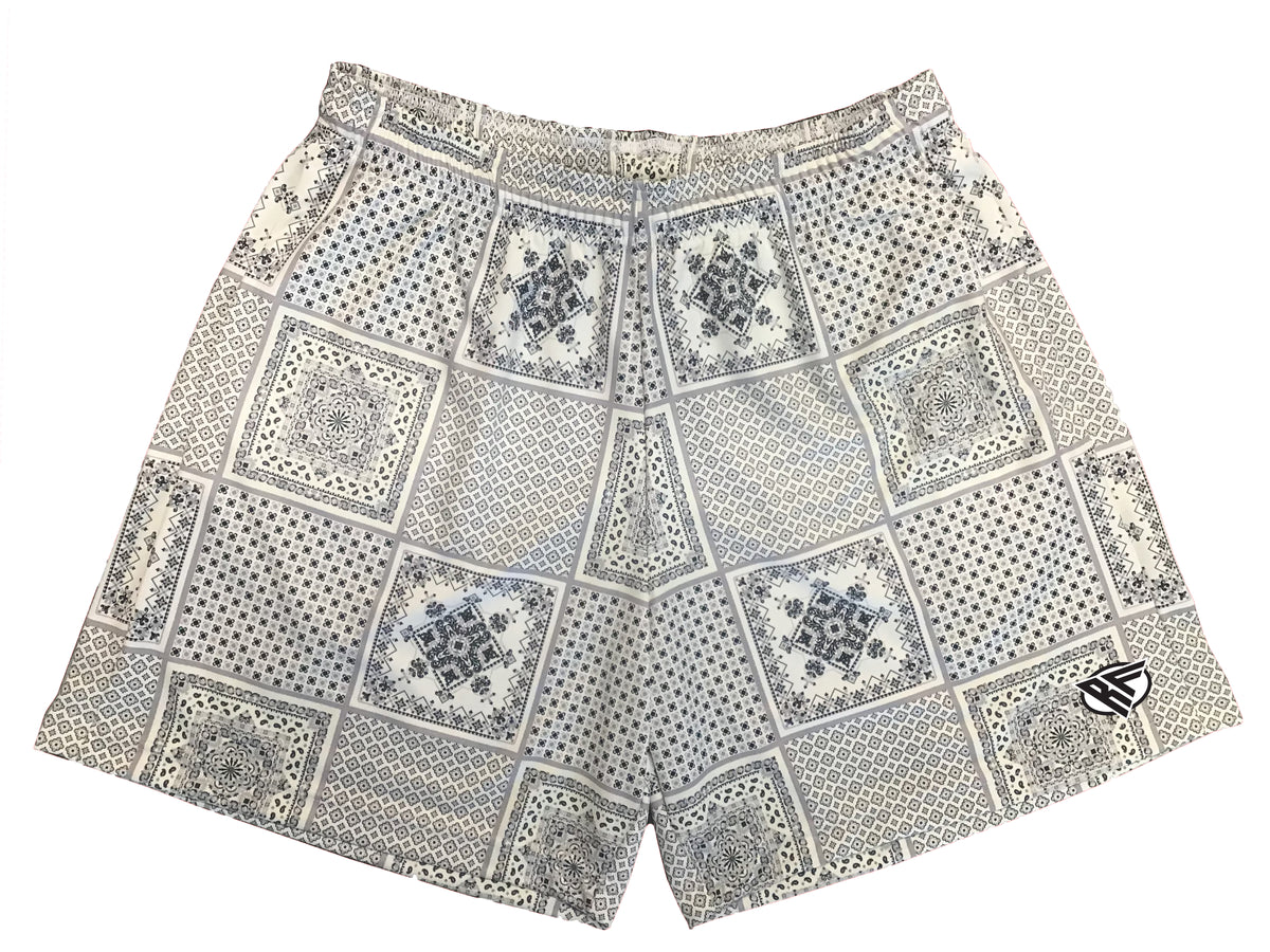 RFwear RF Mesh Bandana Shorts - Blue