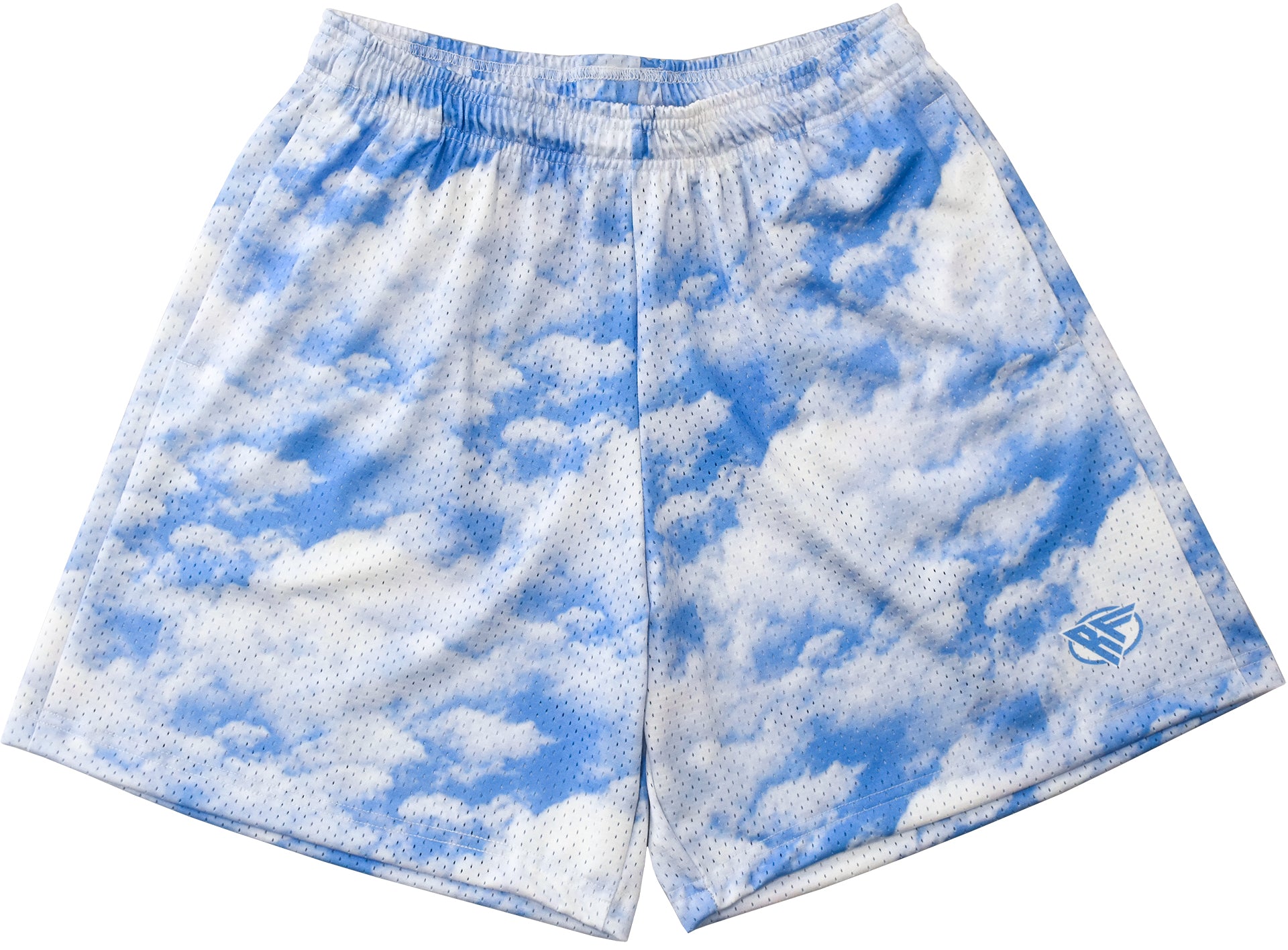RFwear RF Mesh Bandana Shorts - Sky Blue