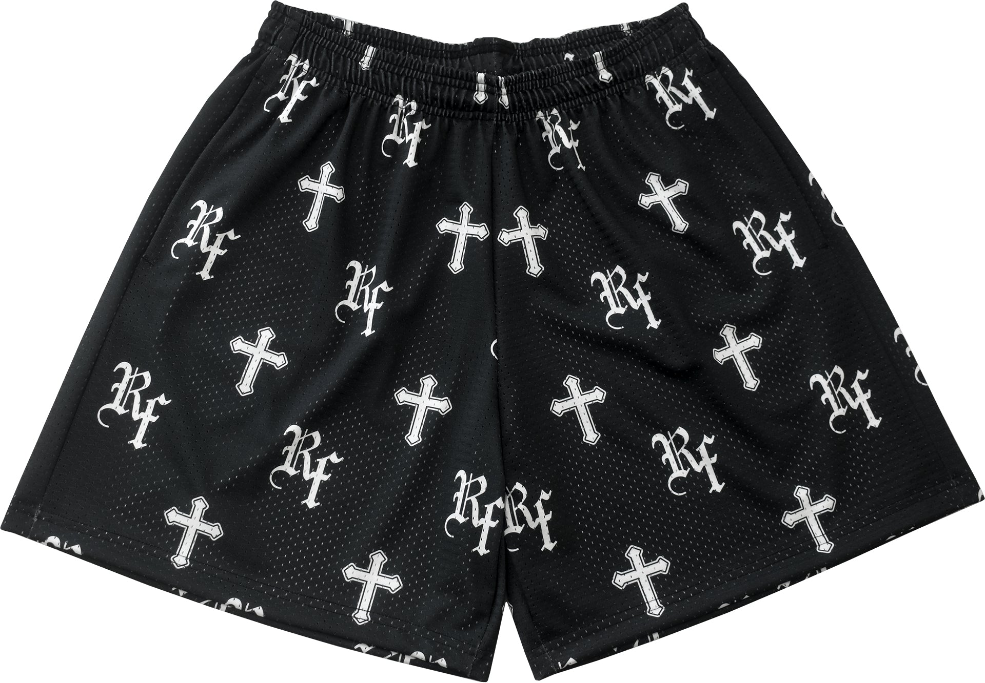 RFwear RF Mesh Cross Shorts - Black