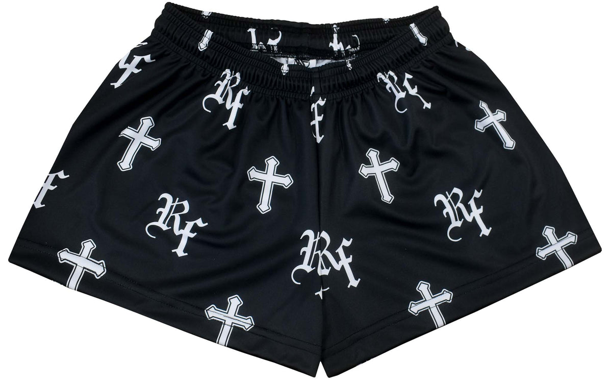 RF Women's Cross Shorts - Black – RFwear