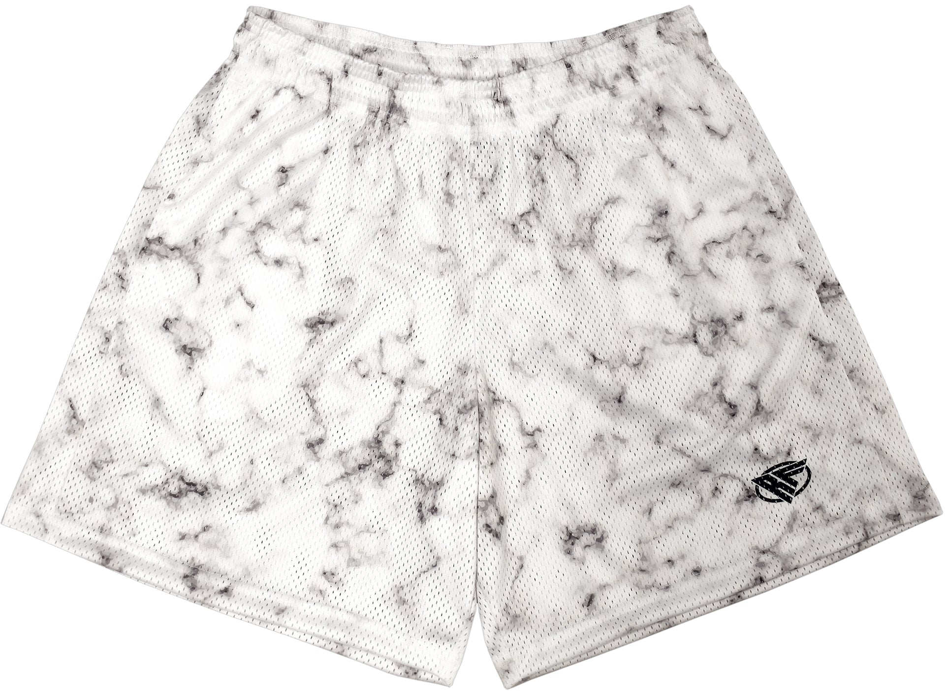 RFwear RF Mesh Checkered Shorts - Grey/Cream