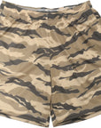 RF Wear Men's Mesh Tiger Camo Shorts - Tan