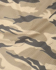 RF Wear Men's Mesh Tiger Camo Shorts - Tan