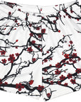 RF Wear Women's Blossom Shorts - White/Burgundy