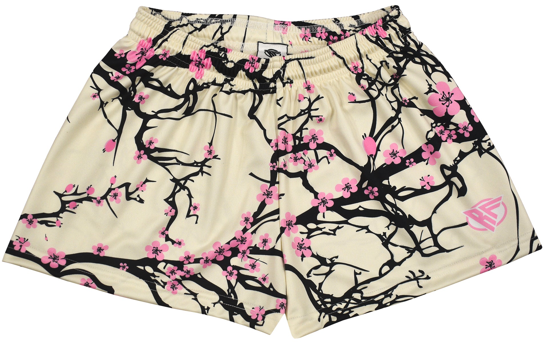 RF Wear Women's Blossom Shorts - Cream/Pink