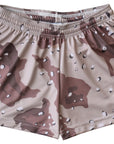 RF Wear Women's Desert Camo Shorts - Brown/Tan