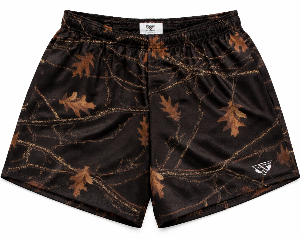 RF-Wear Women's Tree Camo Shorts Night