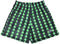 RF-Wear Men's Mesh Alien Shorts  in Black/Green