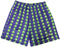RF-Wear  Men's Mesh Alien Shorts in Purple / Green