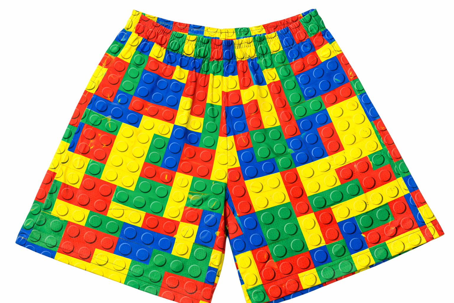 RF-Wear Men's Mesh Block Shorts in Multicolor 