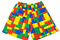 RF-Wear Men's Mesh Block Shorts in Multicolor 