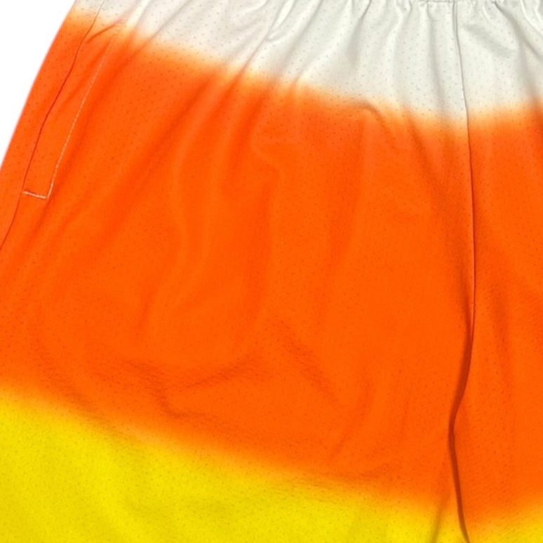 RF Wear Men's Mesh Candy Corn Shorts 