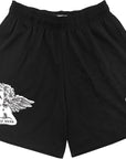 RF-Wear Men's Mesh Cherub Shorts in Black