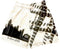 RF Wear Men's Mesh Indianapolis Cityscape Shorts - Black/White 