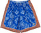 RF-Wear Men's Mesh New York Paisley Basketball Shorts in  Blue/Orange/Black
