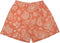 RF-Wear Men's Mesh Paisley Shorts in Apricot/Cream