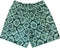 RF-Wear Men's Mesh Snakeskin Shorts in Green