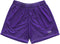 RF-Wear Men's Mesh Solid Color Shorts in Purple