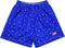 RF-Wear Men's Mesh Star Shorts in Blue with White Stars