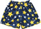 RF-Wear Men's mesh shorts in navy color with a pattern of yellow and white stars