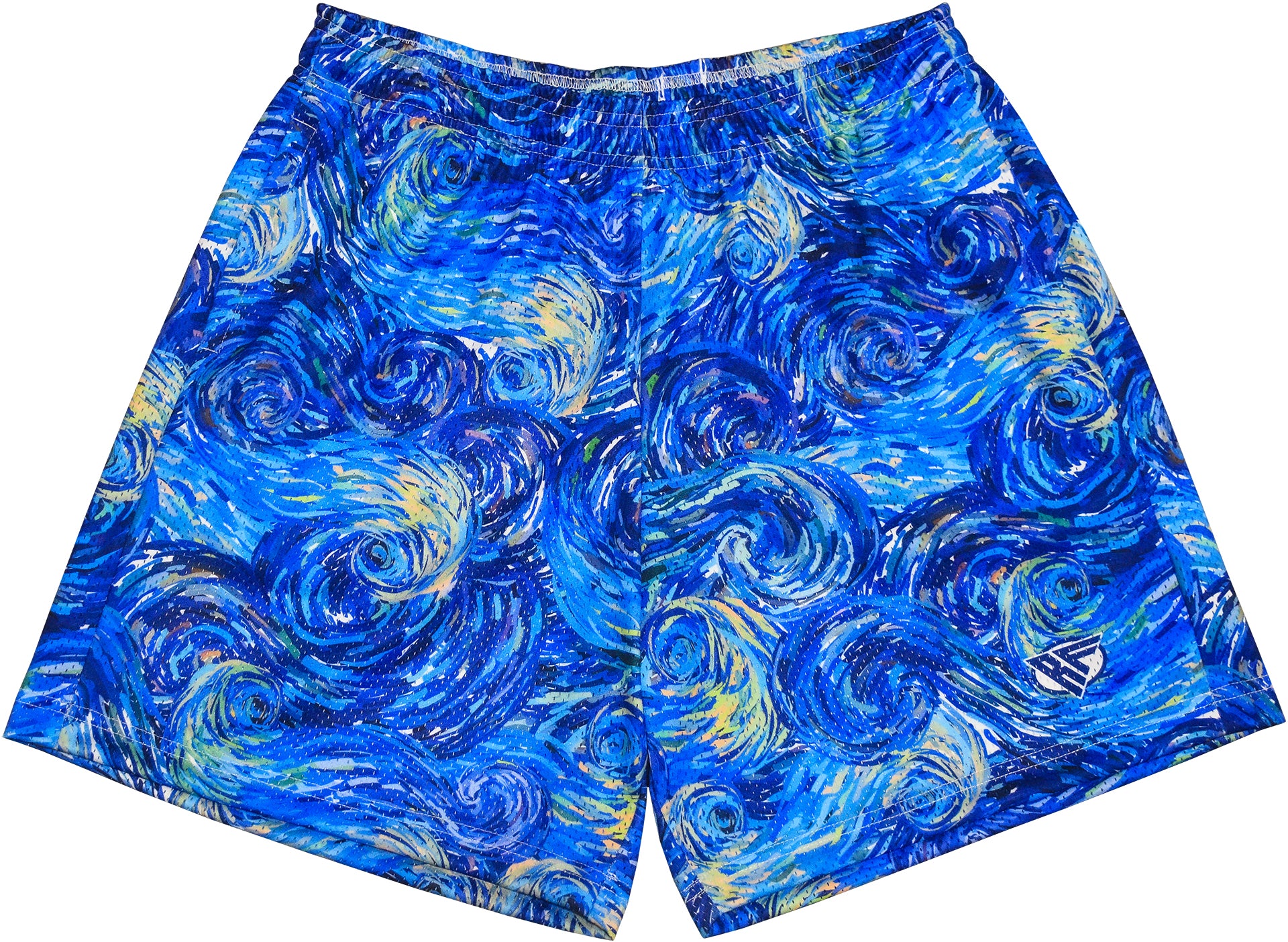 RF Wear Men's Mesh Starry Shorts - Blue