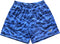 RF-Wear Men's Mesh Tiger Camo Shorts in Blue