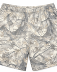 RF-Wear Men's Mesh Tree Camo Shorts in Cream/Grey