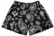 RF-Wear Men's Paisley Shorts in Black