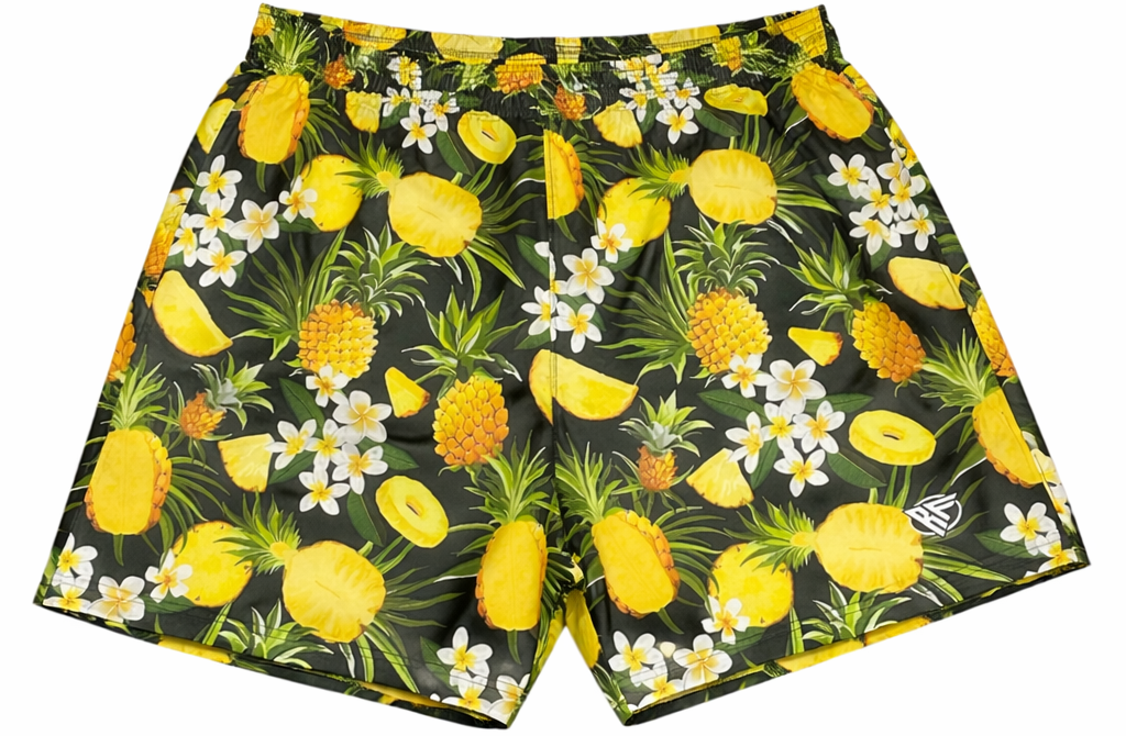 RF Wear Men's Swim Trunks Pineapple Paradise