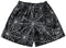RF-Wear men's spider Web shorts in Black