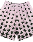 RF Wear Men's Mesh Butterfly Shorts - Pink Lilac -  Close up