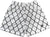 RF Wear Men's Mesh Chain Link Shorts - White/Black